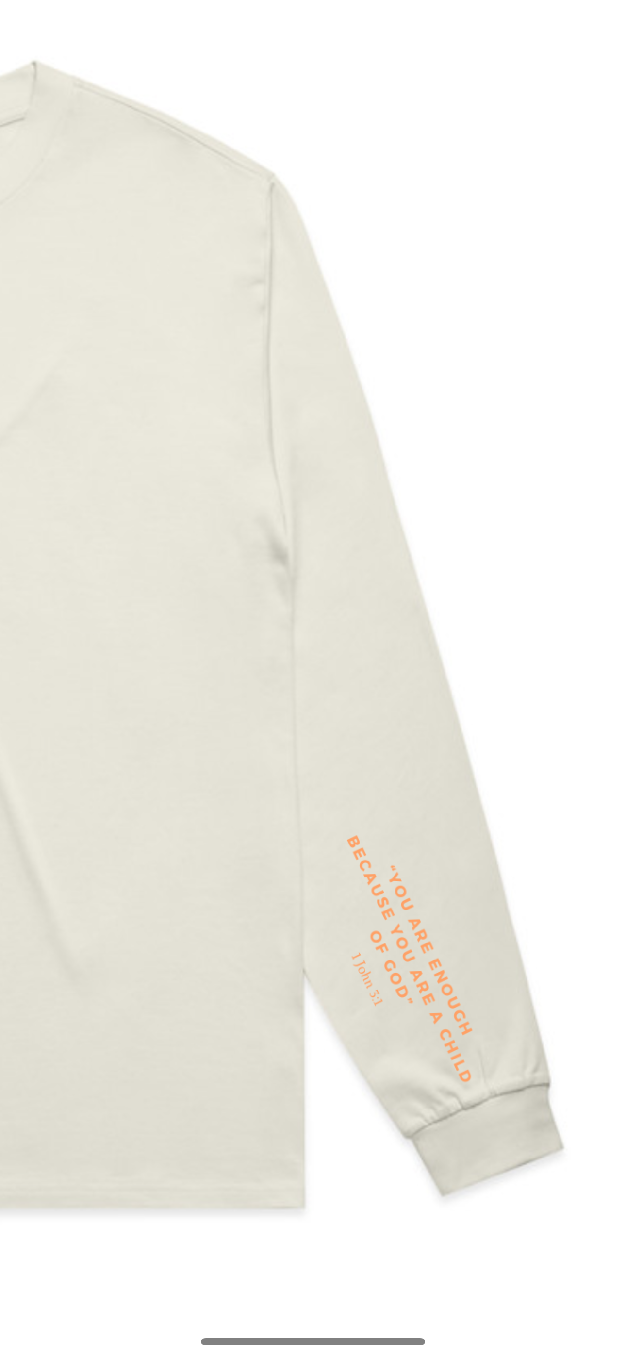 GOD'S KID LONGSLEEVE BEIGE