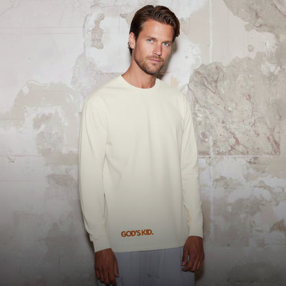 GOD'S KID LONGSLEEVE BEIGE